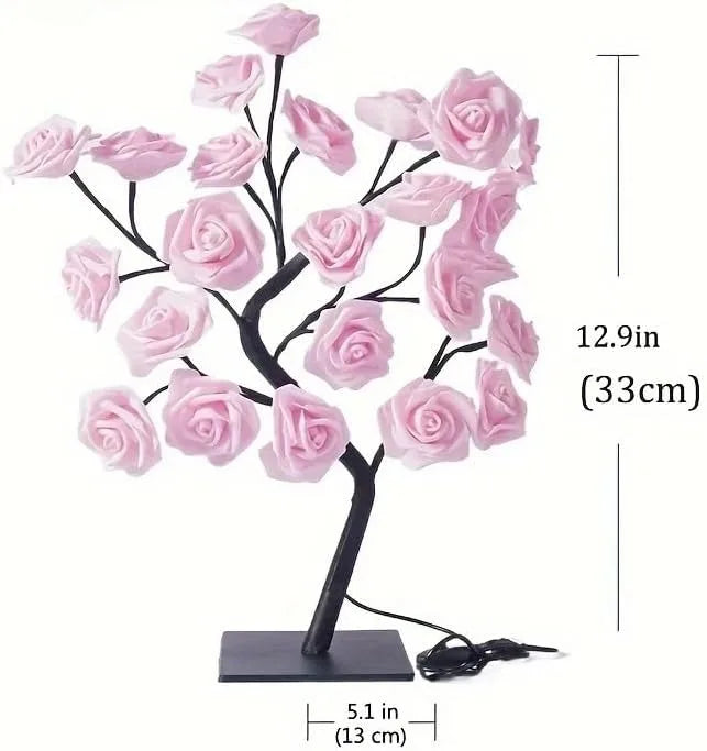 Enchanting Rose Tree Light