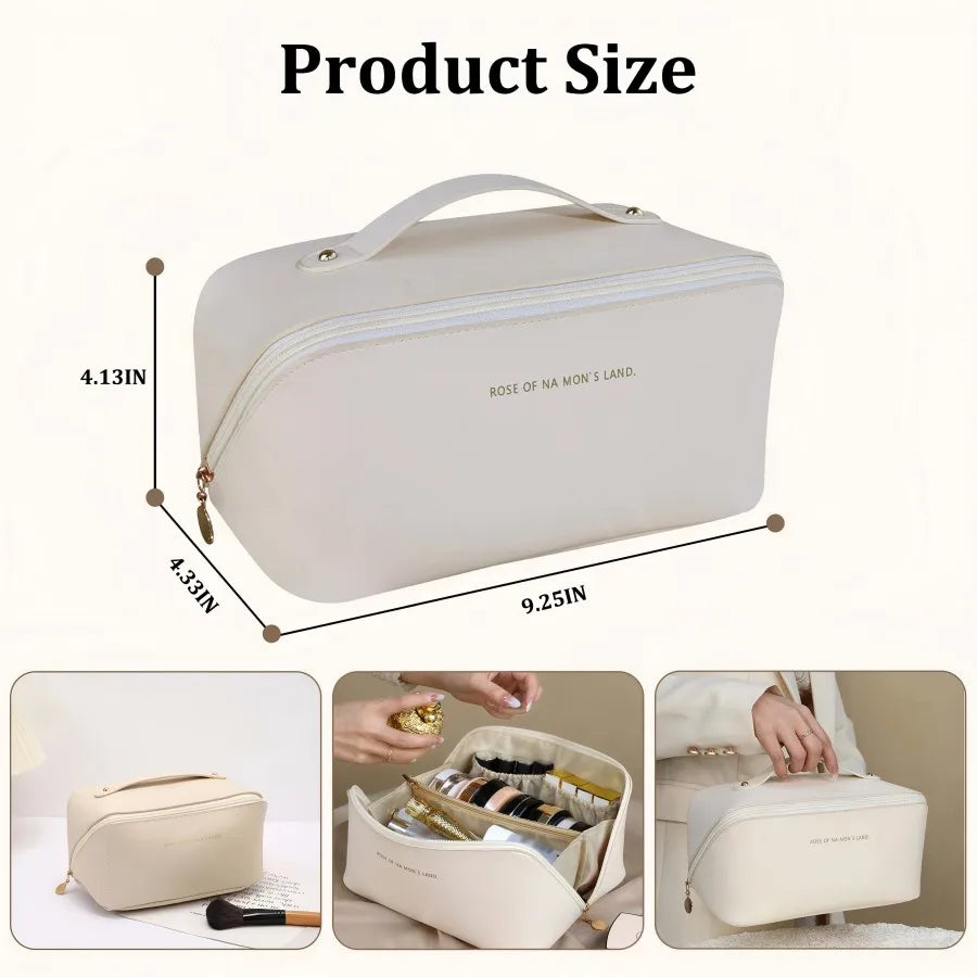Spacious Travel Makeup Organizer