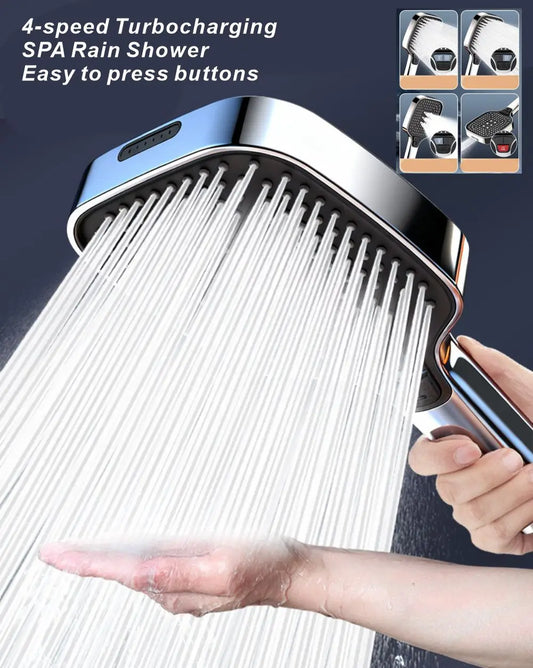 Spa-Like Rainfall Shower Experience