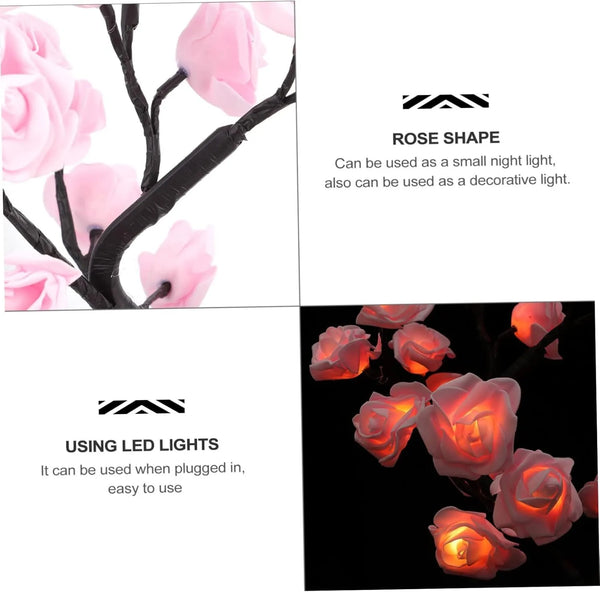 Enchanting Rose Tree Light