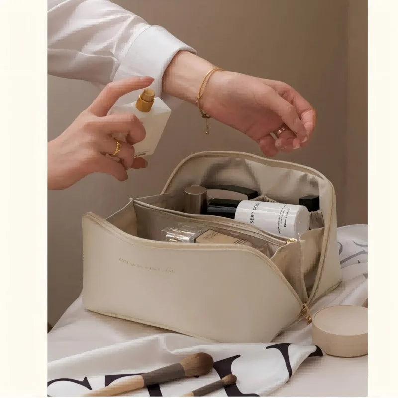 Spacious Travel Makeup Organizer