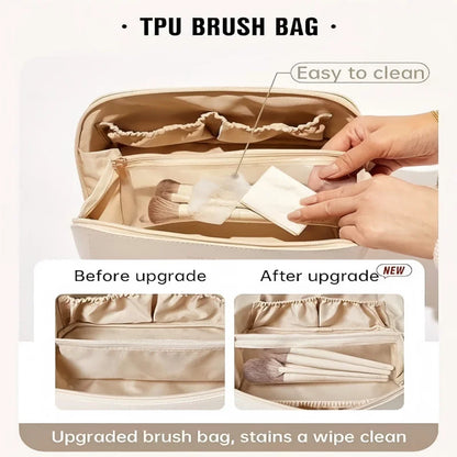 Spacious Travel Makeup Organizer
