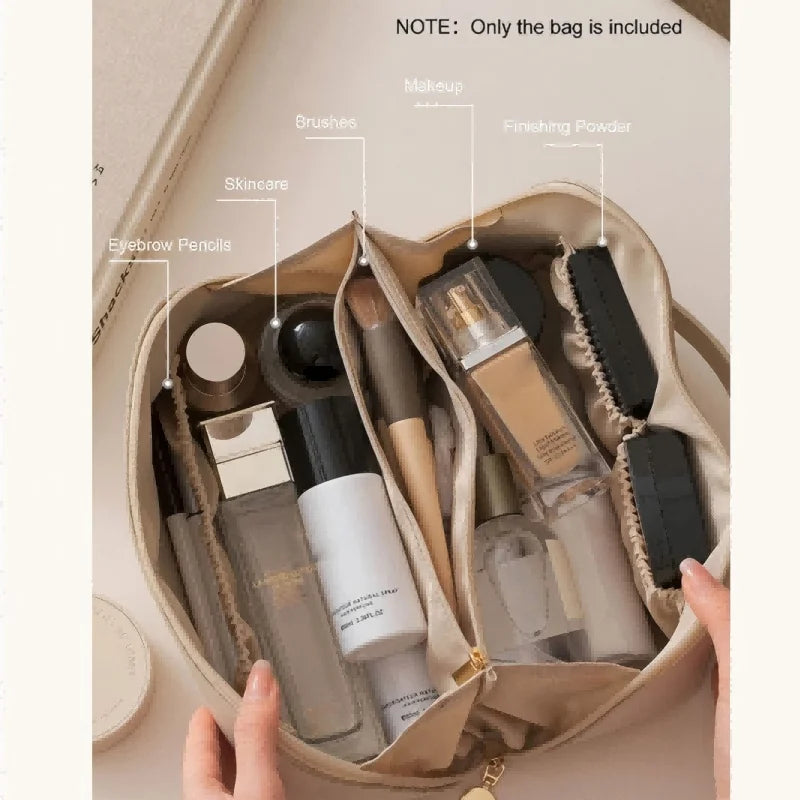 Spacious Travel Makeup Organizer