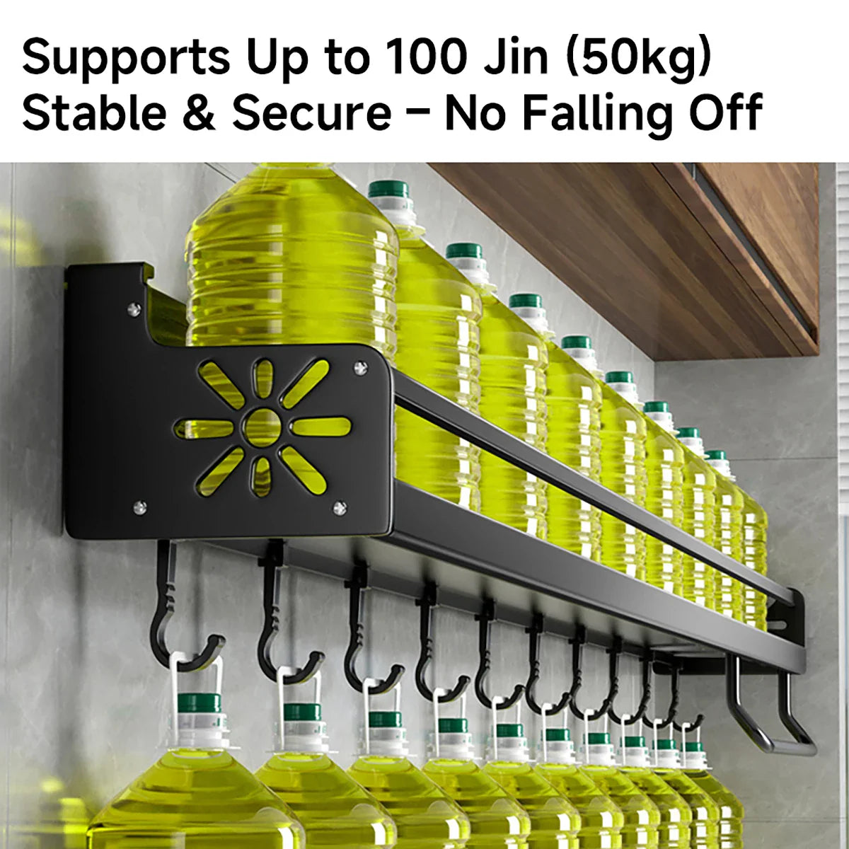 Spacious Kitchen Organizer Shelf