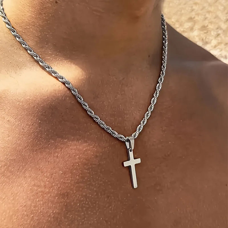 Timeless Gold Cross Necklace