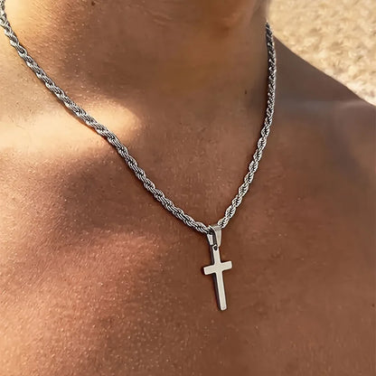 Timeless Gold Cross Necklace