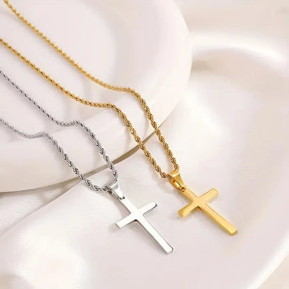 Timeless Gold Cross Necklace