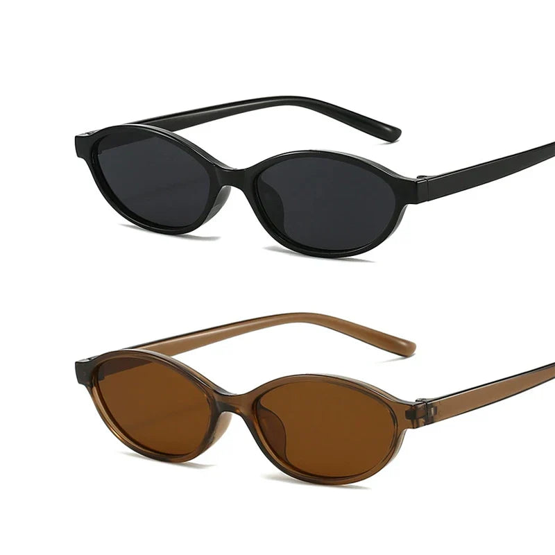Trendy Oval Cat Eye Sunglasses