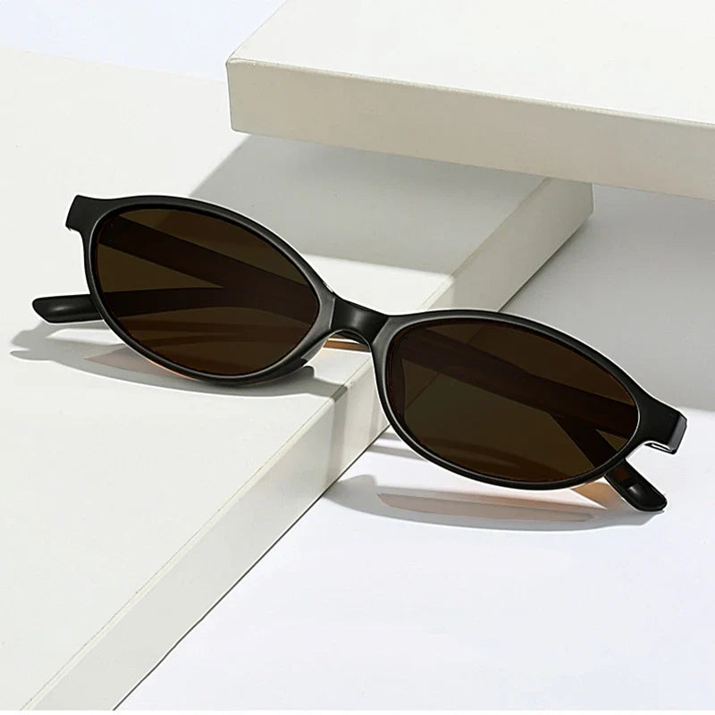 Trendy Oval Cat Eye Sunglasses