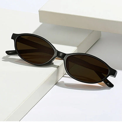 Trendy Oval Cat Eye Sunglasses