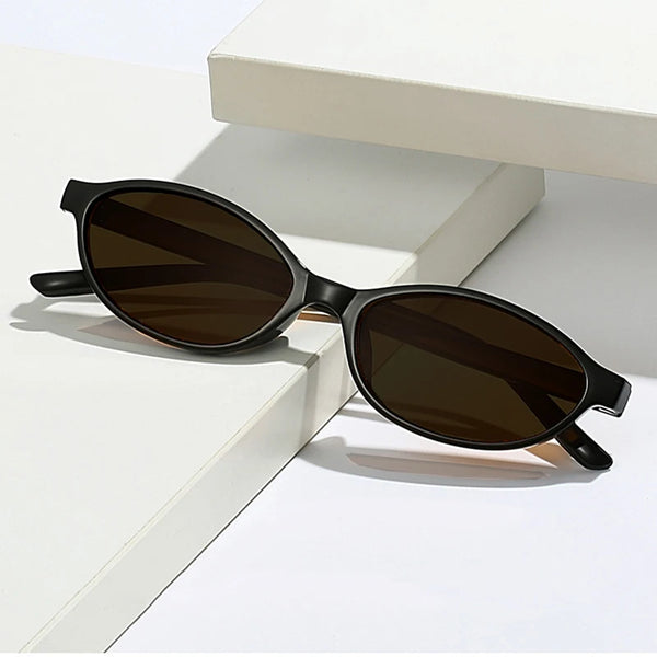 Trendy Oval Cat Eye Sunglasses