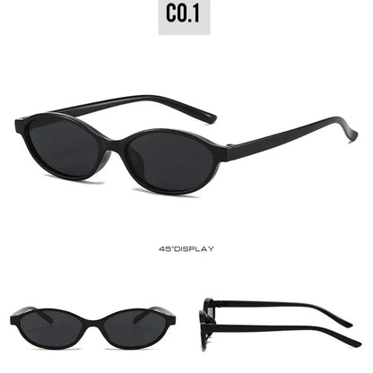 Trendy Oval Cat Eye Sunglasses