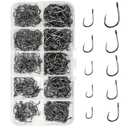 Ultimate Silver Fishing Hook Set