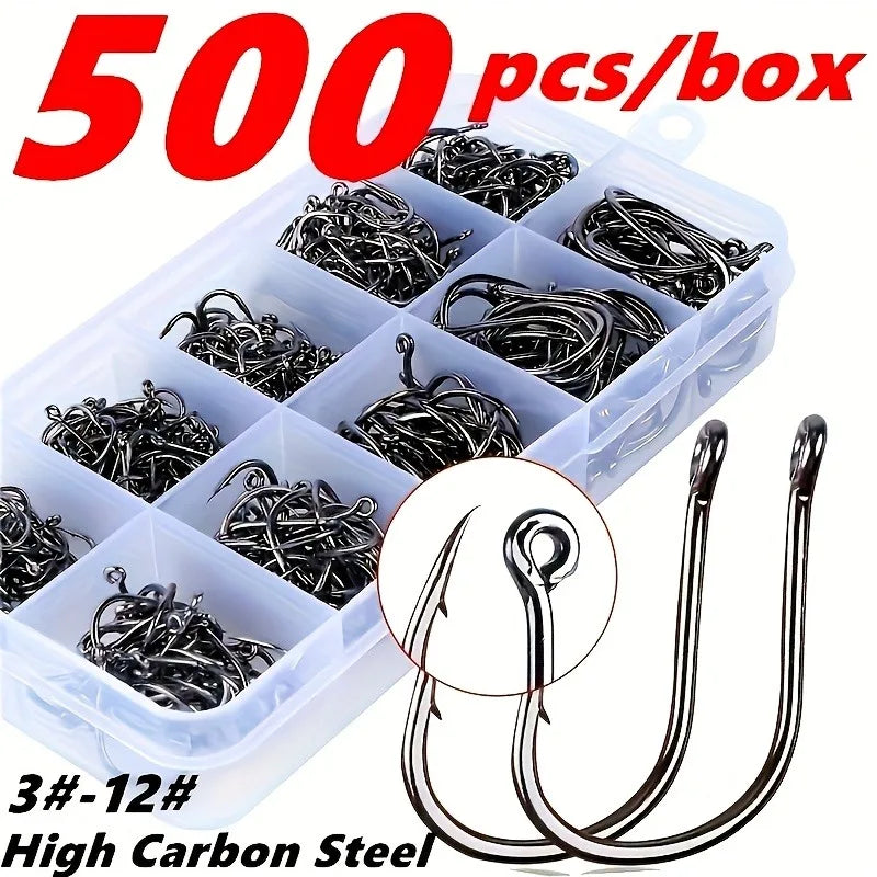 Ultimate Silver Fishing Hook Set