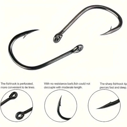 Ultimate Silver Fishing Hook Set