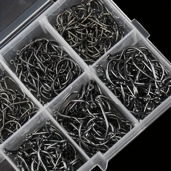 Ultimate Silver Fishing Hook Set